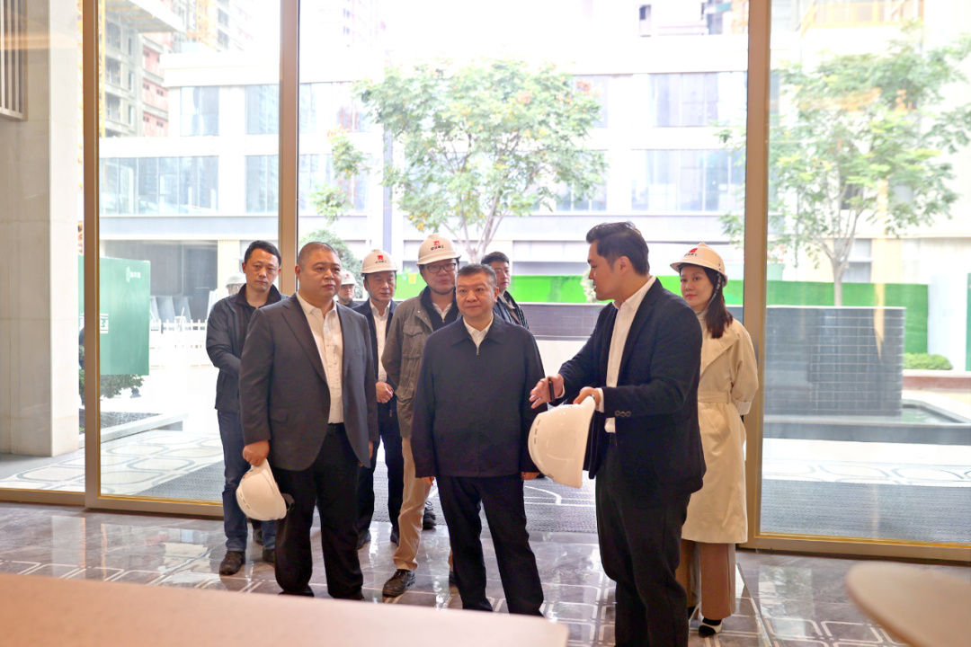 集团向导调研天樾项目，，，，，，在推进“四好”建设中助力都会内在式高质量生长